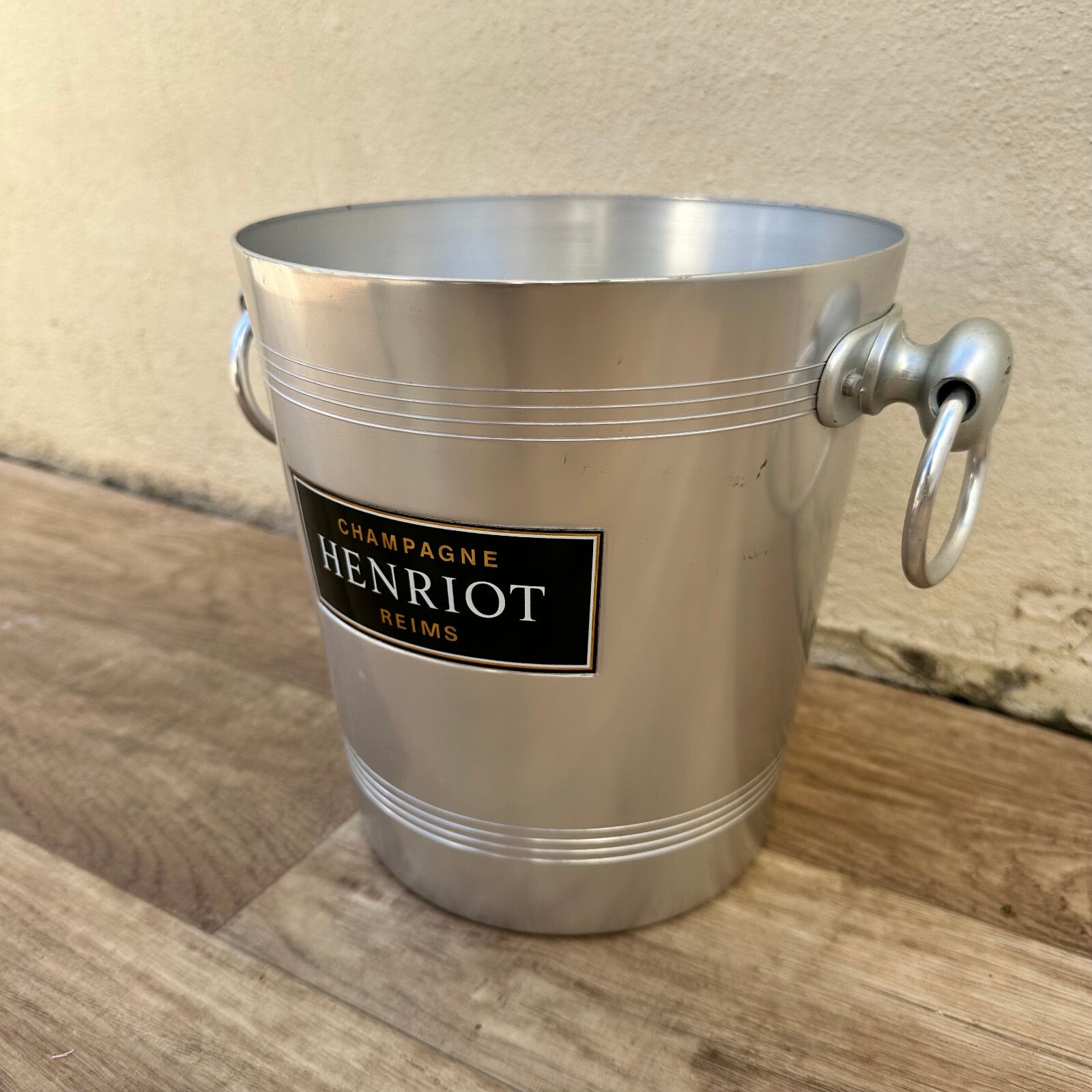 Vintage French Champagne Bucket Henriot Reims Ice Cooler France 12092421 Henriot