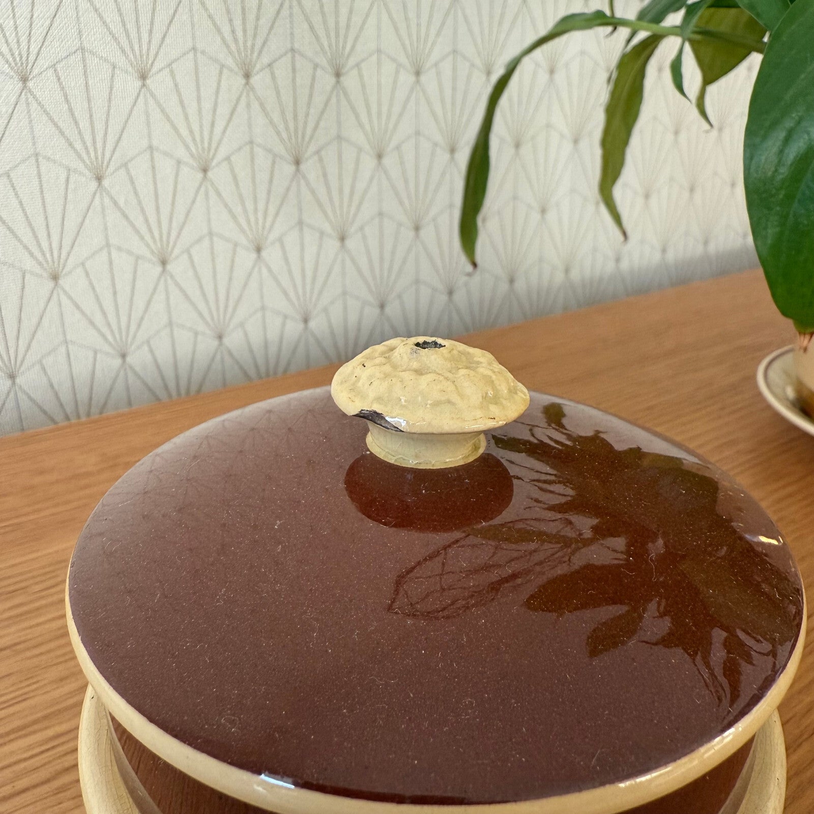 Vintage FRENCH SARREGUEMINES foie gras TERRINE 0112244 Unmarked