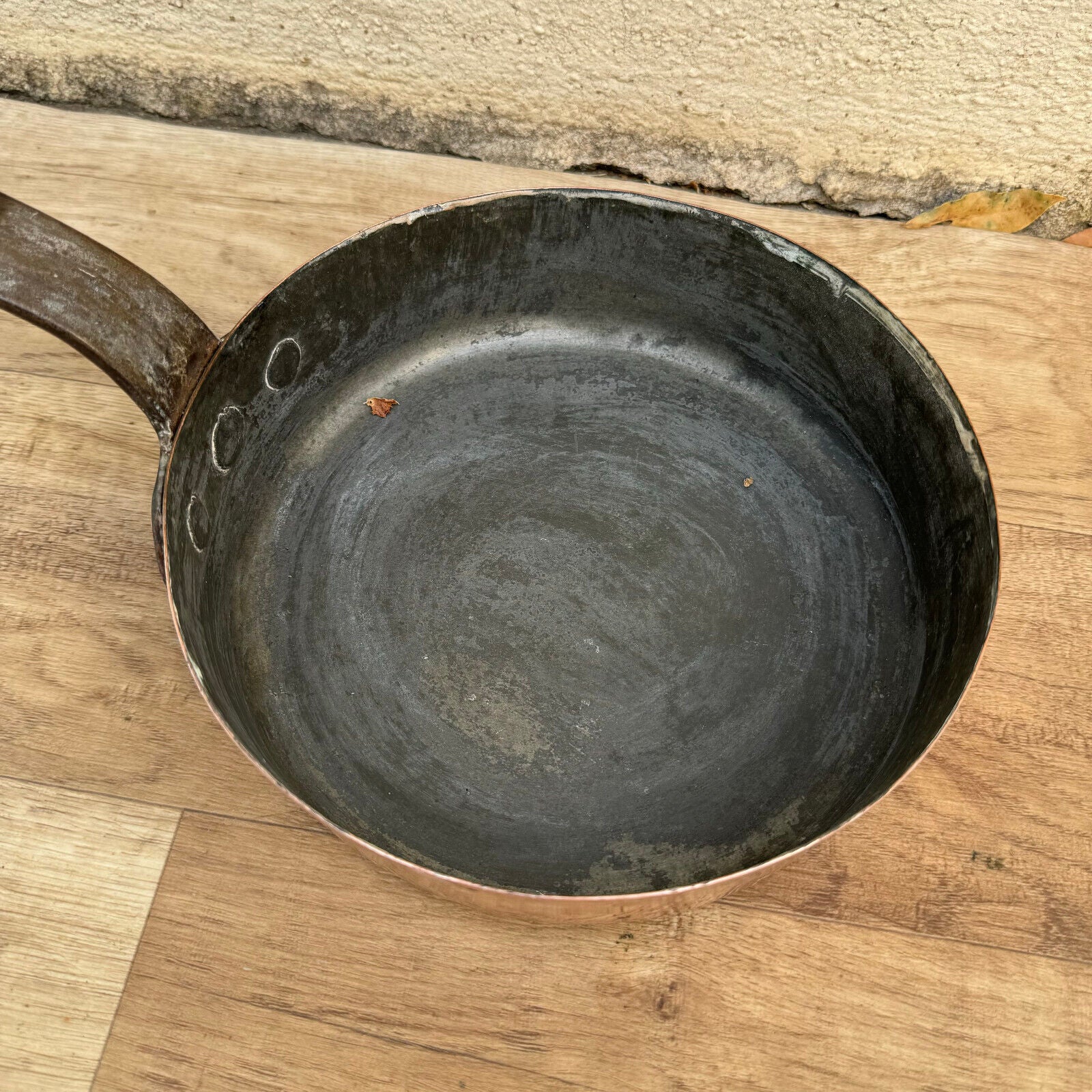 Vintage French Copper saute Pan made in france 2908249 - Fleamarketfrance