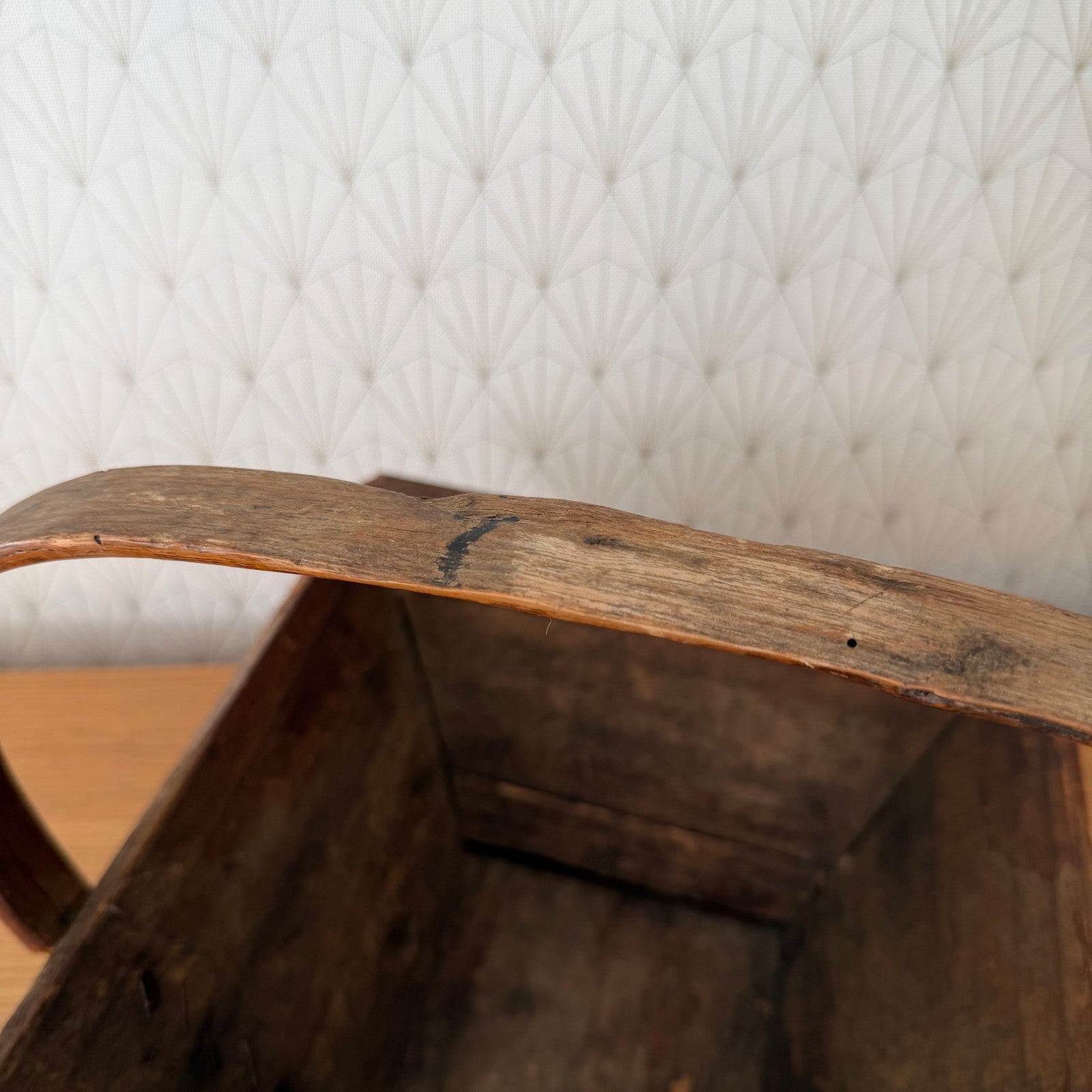 French Wooden Garden Trug Vintage Harvest Basket Rustic Antique 1908266 Fleamarketfrance