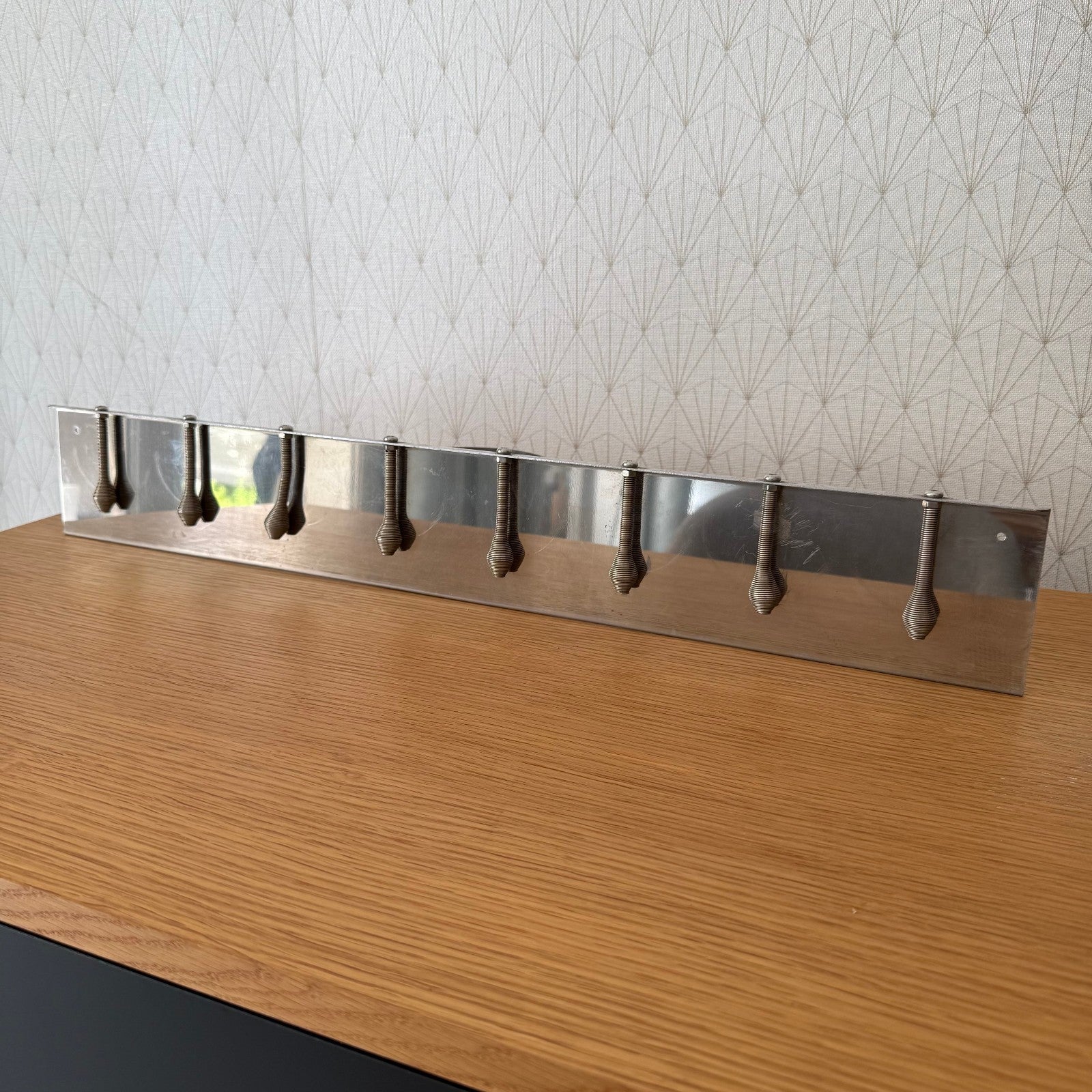 Vintage Restaurant Check Holder Metal Ticket Rack French Kitchen 04072510 Fleamarketfrance