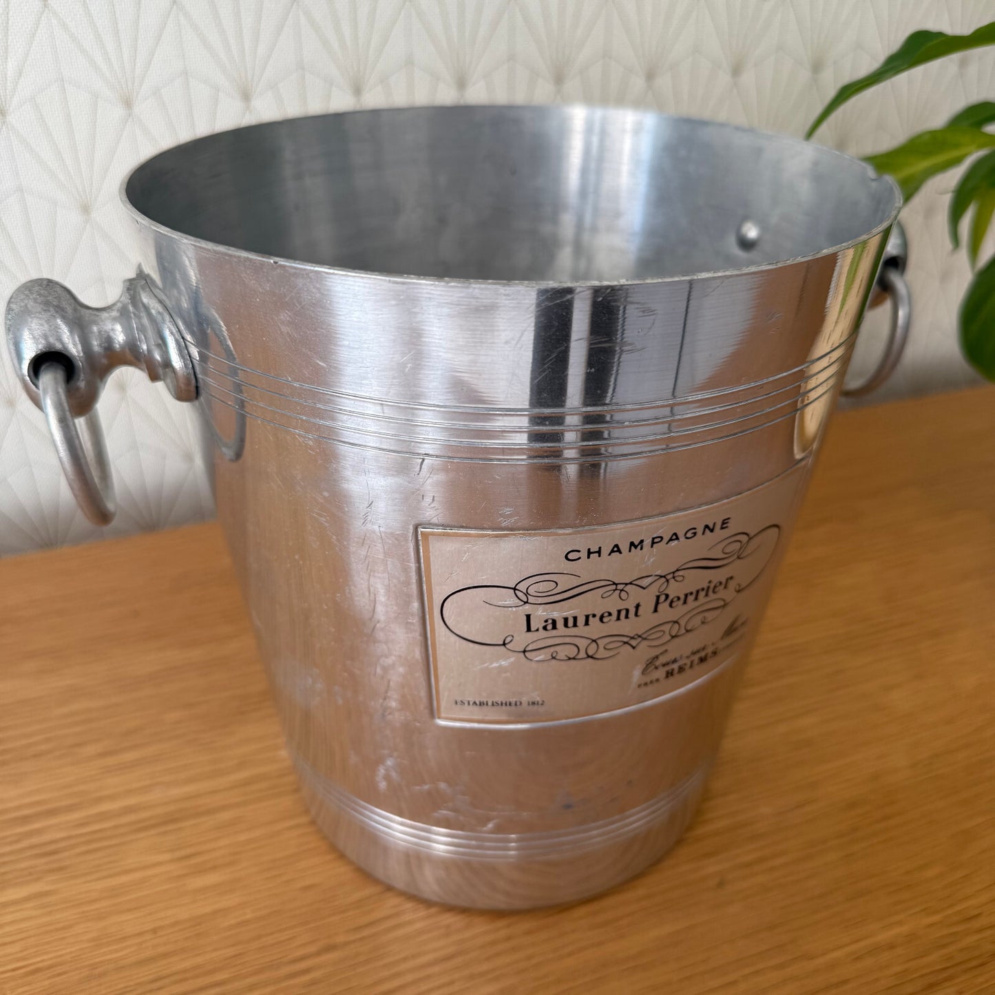 Vintage French Champagne Ice Bucket Cooler Made in France Perrier 0904254