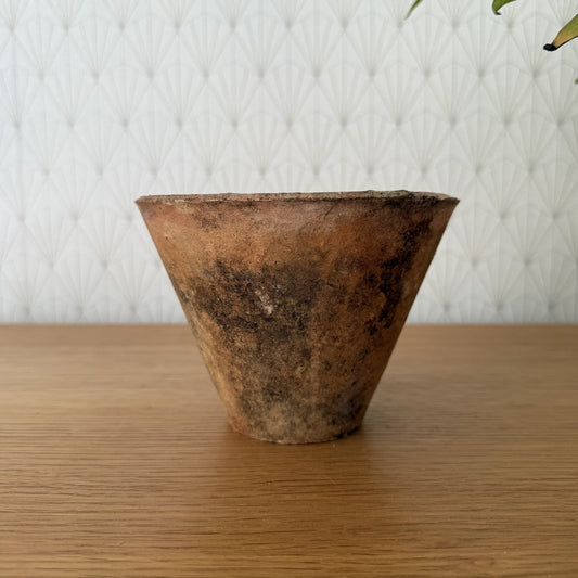 Antique French Resin Collection Pot Ceramic Tree Sap Glazed Rustic 0211259 Unbranded