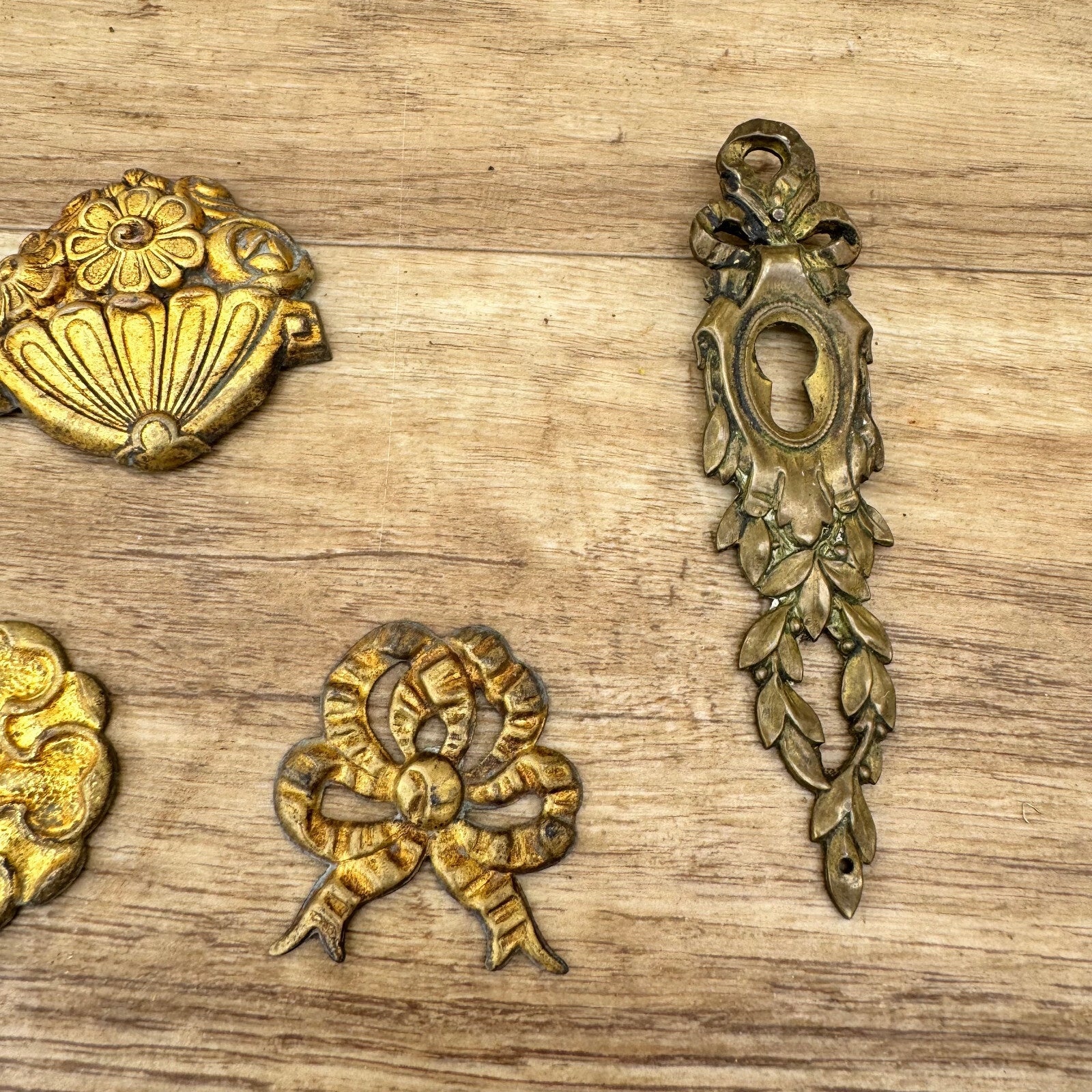 French Brass Hardware Ornate Drawer Furniture Decorative 0805246 Fleamarketfrance