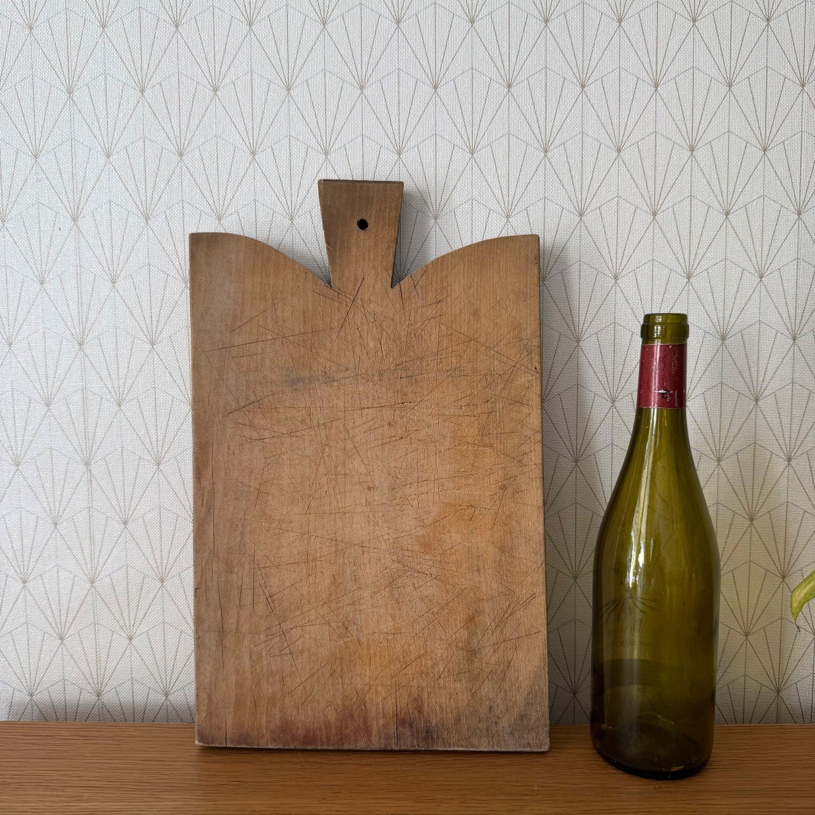 French Wooden Cutting Board Vintage Rustic Farmhouse Large 07082612 Unbranded