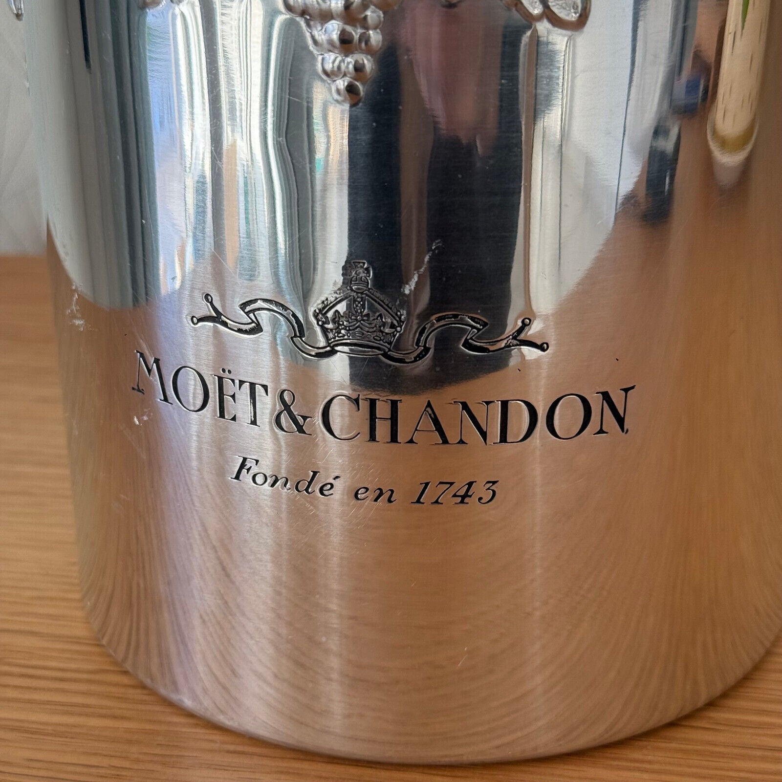 Vintage French small Champagne French Ice Bucket Cooler France MOET 2301251 Fleamarketfrance