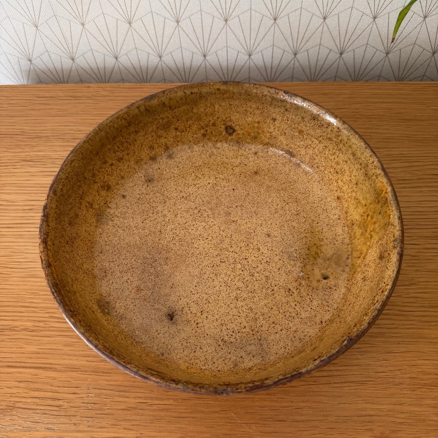 French Terracotta Gratin Dish Handmade Ceramic Bowl Rustic Pottery 1602268 Unmarked