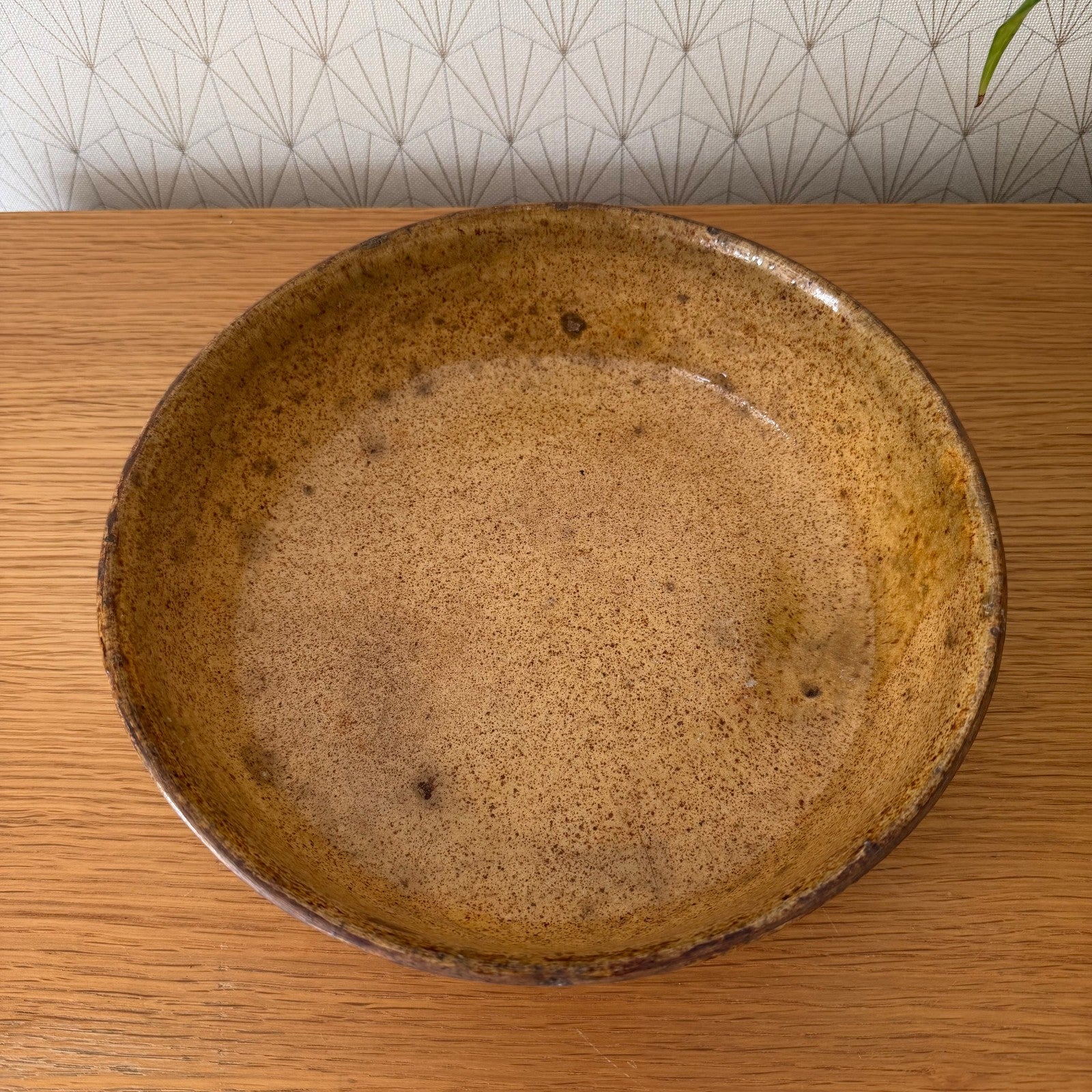 French Terracotta Gratin Dish Handmade Ceramic Bowl Rustic Pottery 1602268 Unmarked