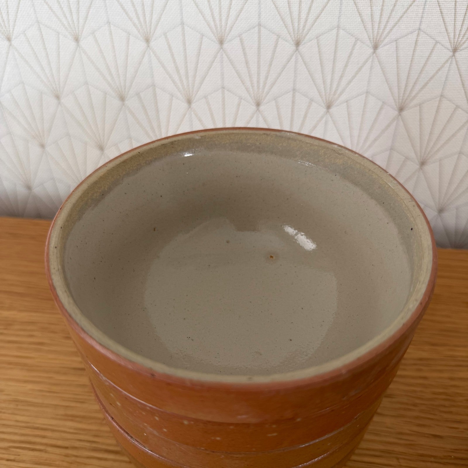 Vintage French Stoneware Mixing Bowl Salad Serving Provincial Set 6 1408269 Fleamarketfrance