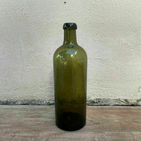 French Green Glass Bottle Vintage Wine Pastis 1920s Antique Decor 14092116 Fleamarketfrance