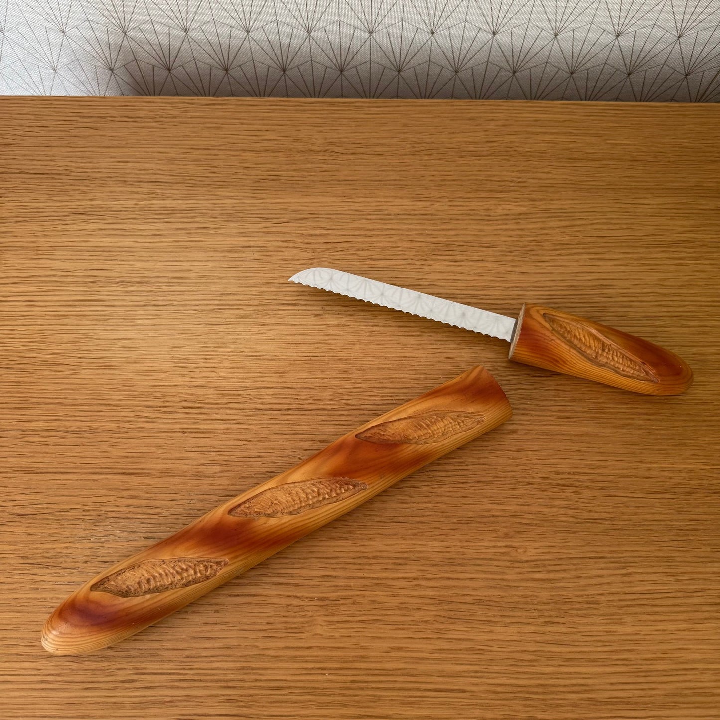 Vintage French Dummy Fake Bread Knife 2608253