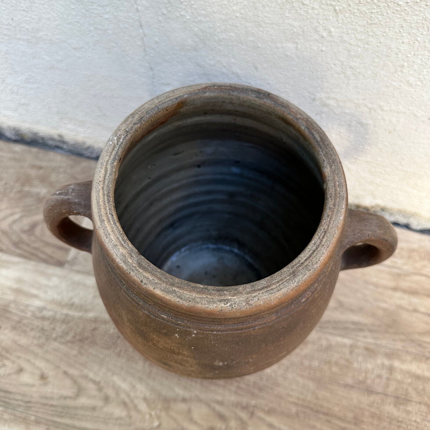 French vintage stoneware potery pitcher from France 2009233 - Fleamarketfrance