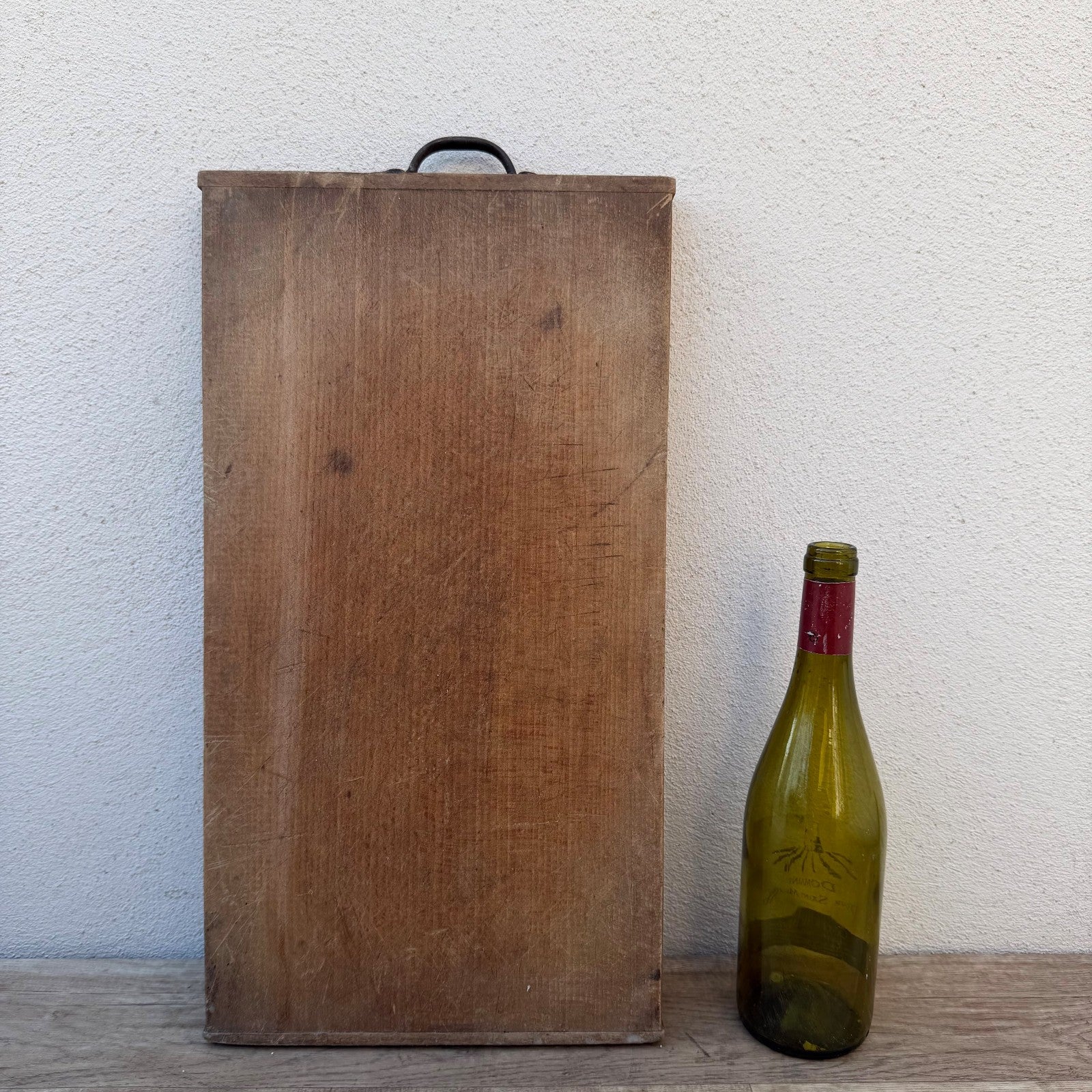 Vintage French Cutting Board Wood Chopping Block Kitchen Rustic 1103266 Antique
