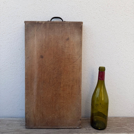 Vintage French Cutting Board Wood Chopping Block Kitchen Rustic 1103266 Antique