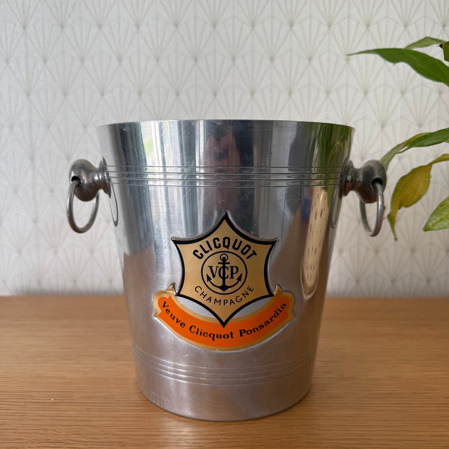 Vintage French Champagne Ice Bucket Cooler Made France VEUVE CLICQUOT 2704259