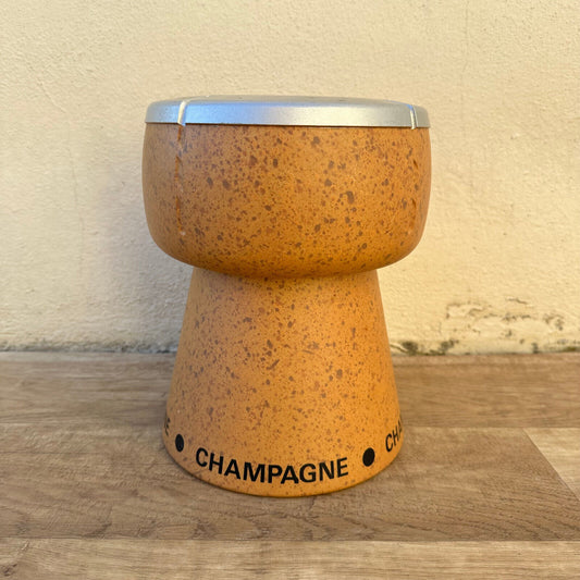 Vintage French Champagne Ice Bucket Cooler Made in France Cork 03022310 - Fleamarketfrance
