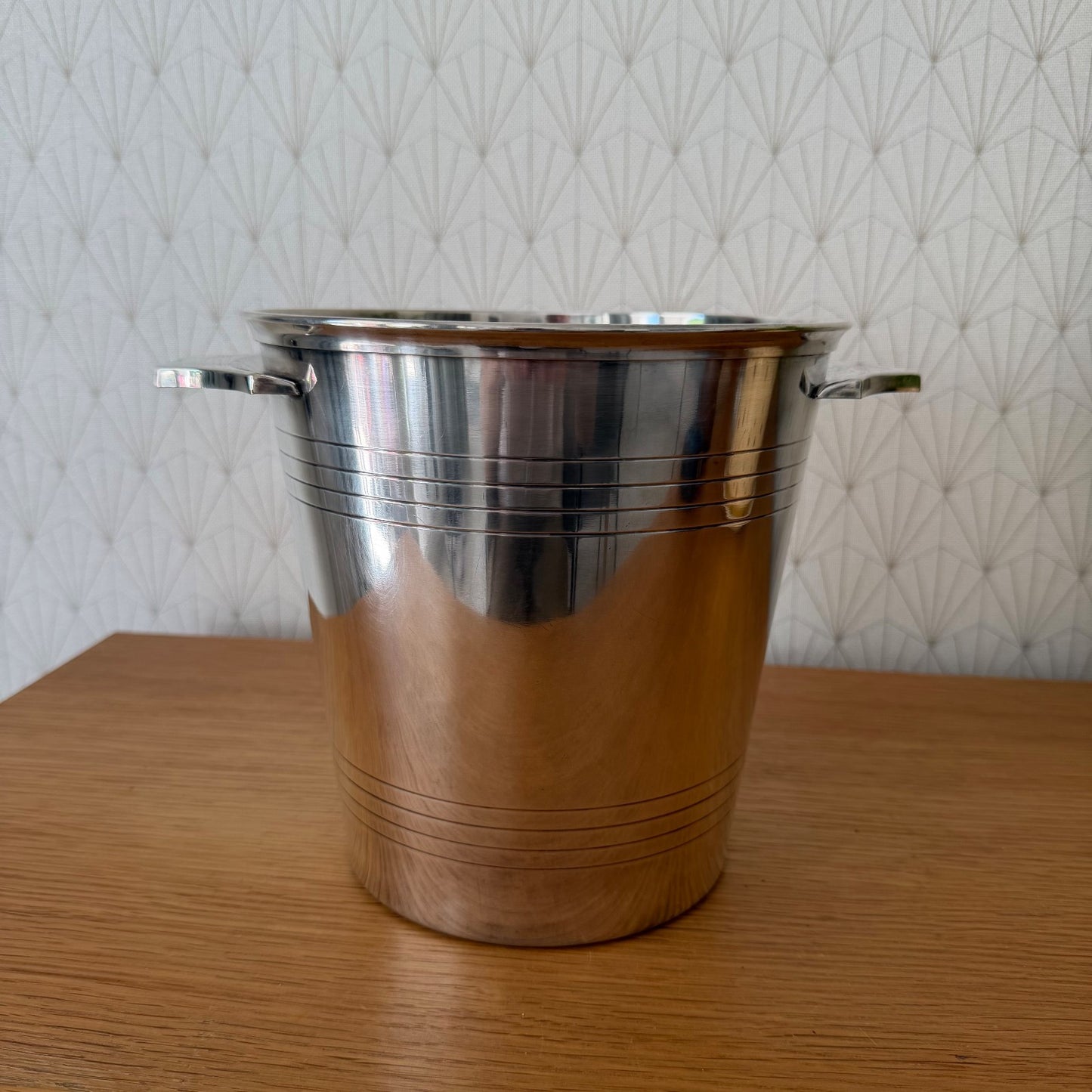 Vintage French Silverplate Champagne Bucket St Medard Ice Cooler 2706268 Charles Heidsieck