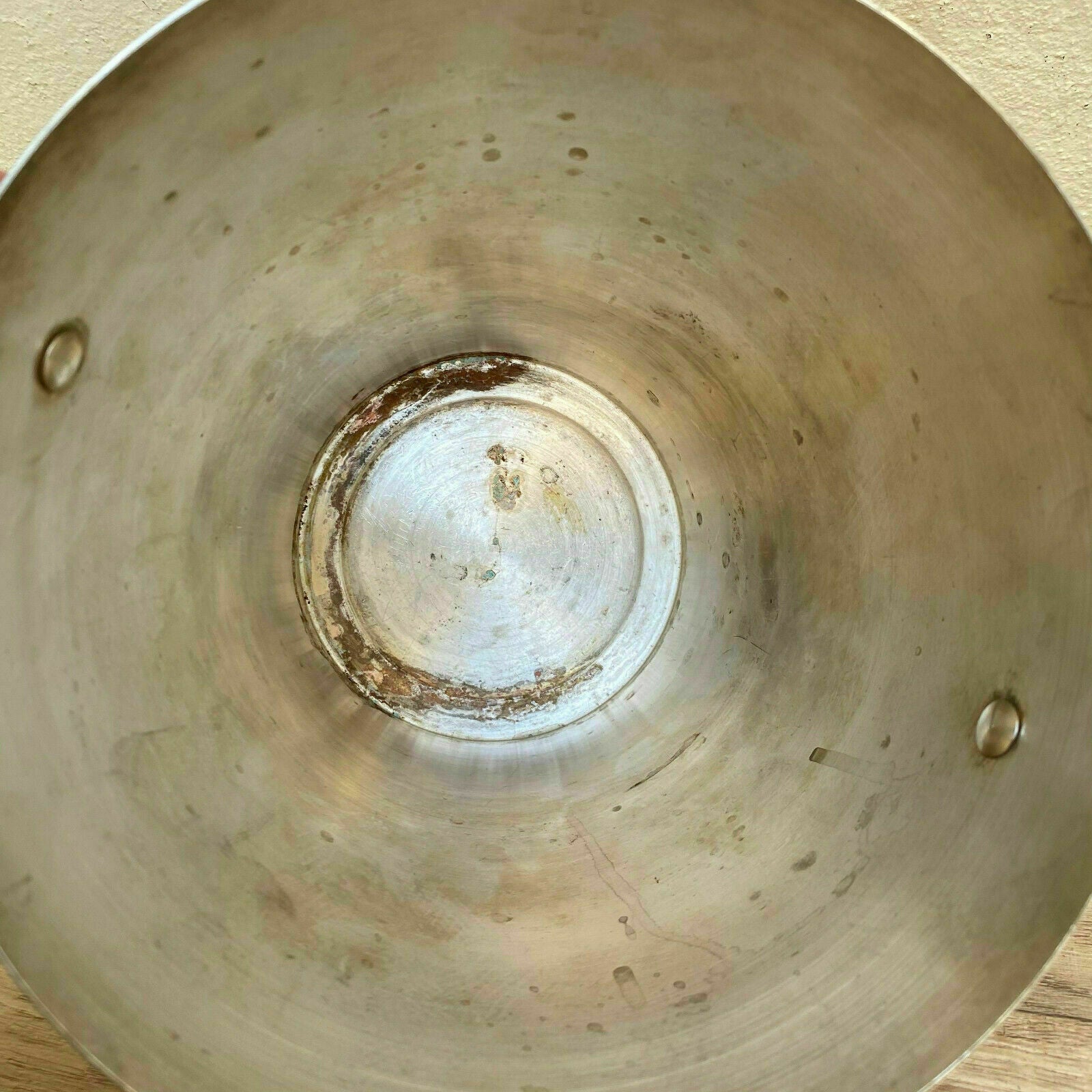 Vintage French Champagne Silverplate Ice Bucket Cooler 3008214 - Fleamarketfrance