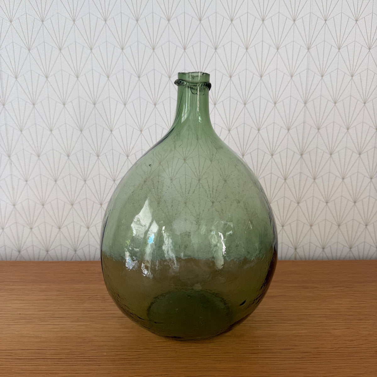 French Dame Jeanne Demijohn Rattan Wicker Basket Carboy Bonbonne 04092616