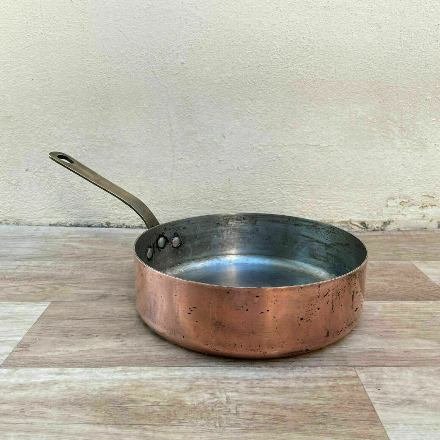 Gaillard Paris French Copper Saute Pan Professional Vintage Cookware 0310216 Gaillard Paris