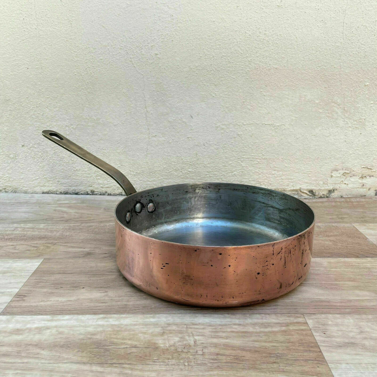 Gaillard Paris French Copper Saute Pan Professional Vintage Cookware 0310216 Gaillard Paris