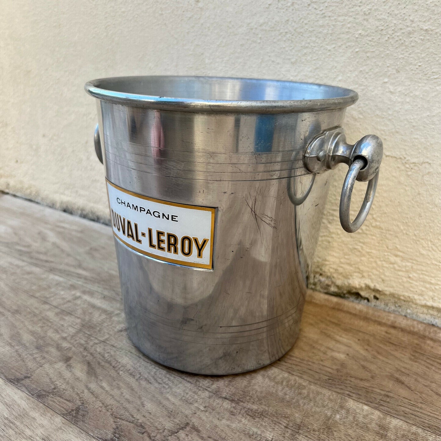 Vintage French Champagne French Ice Bucket Cooler Made in France DUVAL 04032219 - Fleamarketfrance