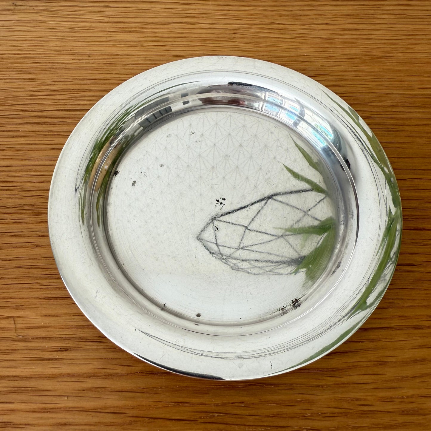 Christofle Silver Coaster French Vintage Wine Bottle Base 09052511 Christofle