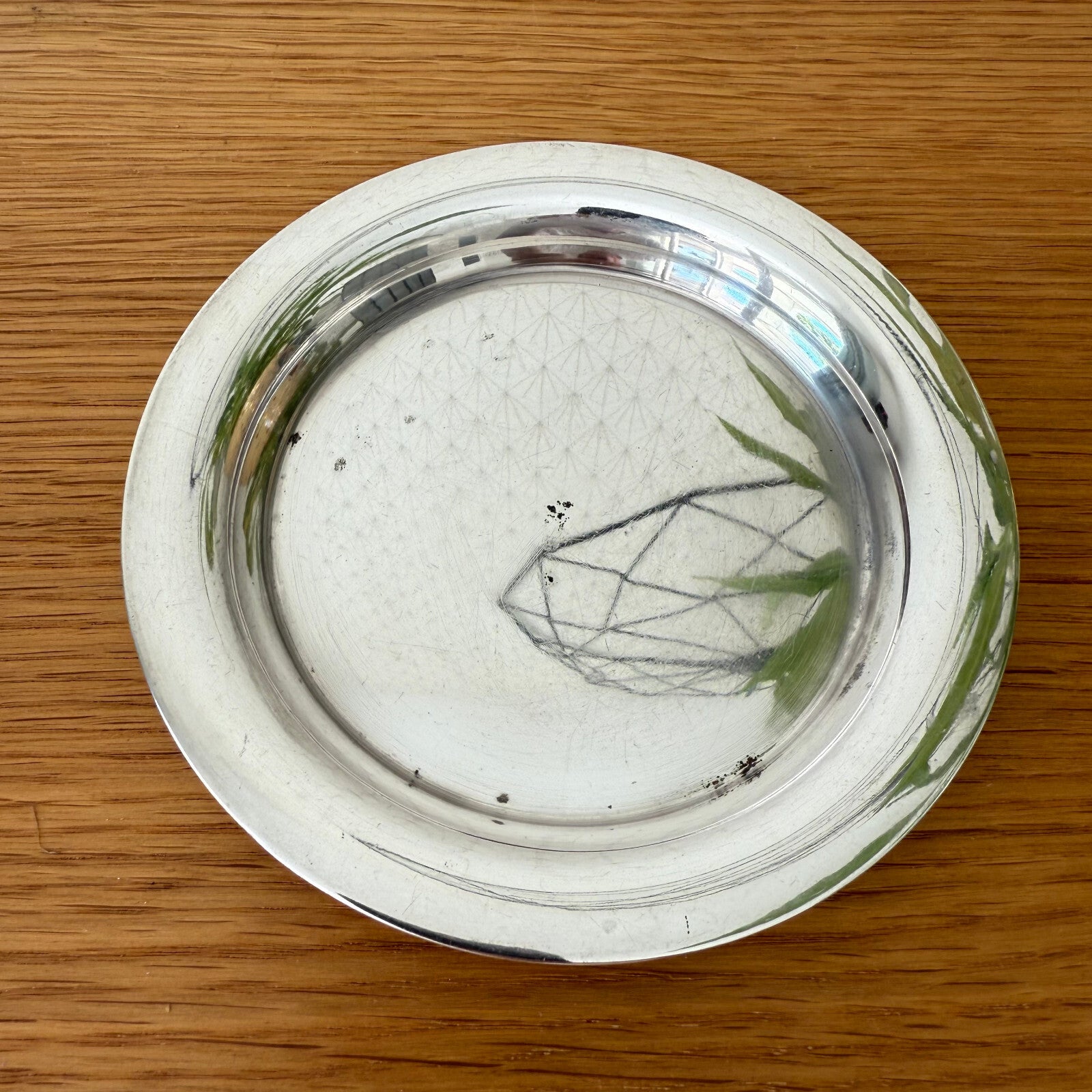 Christofle Silver Coaster French Vintage Wine Bottle Base 09052511 Christofle