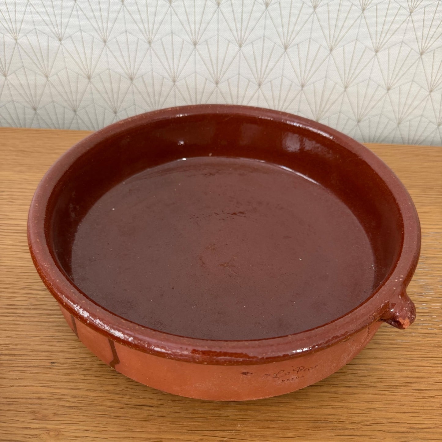 French Terracotta Tian Bowl Provence Vintage Pottery 04092622