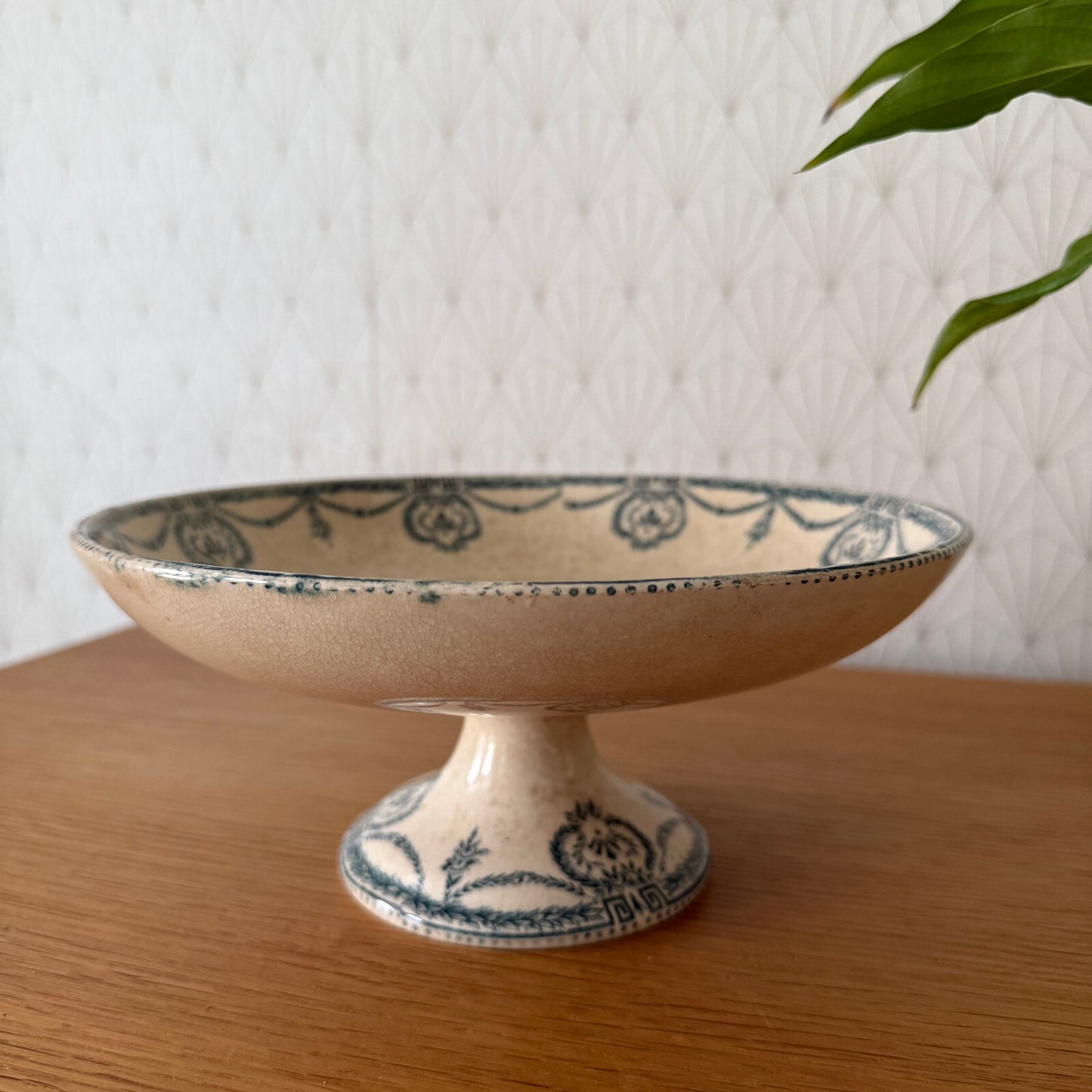 French fruits bowl compotier pedestal 1804254