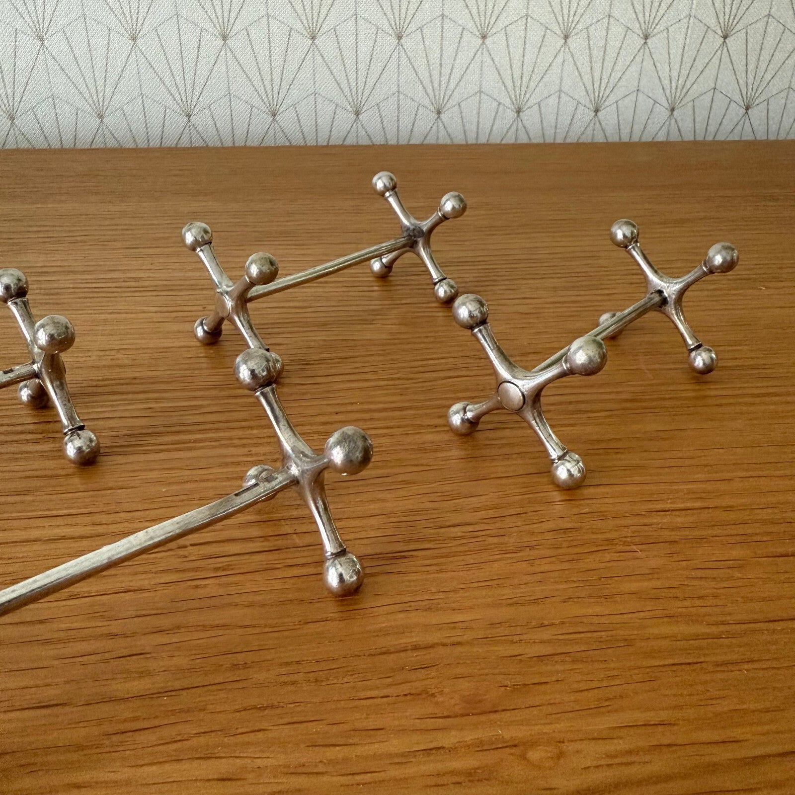 Christofle Silver Plated Knife Rests Set of 4 French Vintage 1803261 Christofle