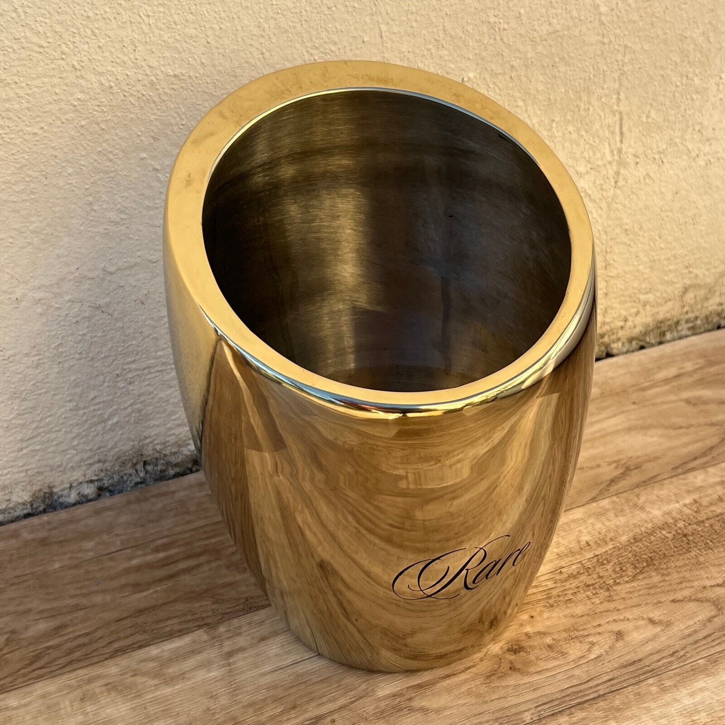 Vintage French Champagne Ice Bucket Cooler RARE PIPER HEIDSIECK GOLD 2710249 MA&DE