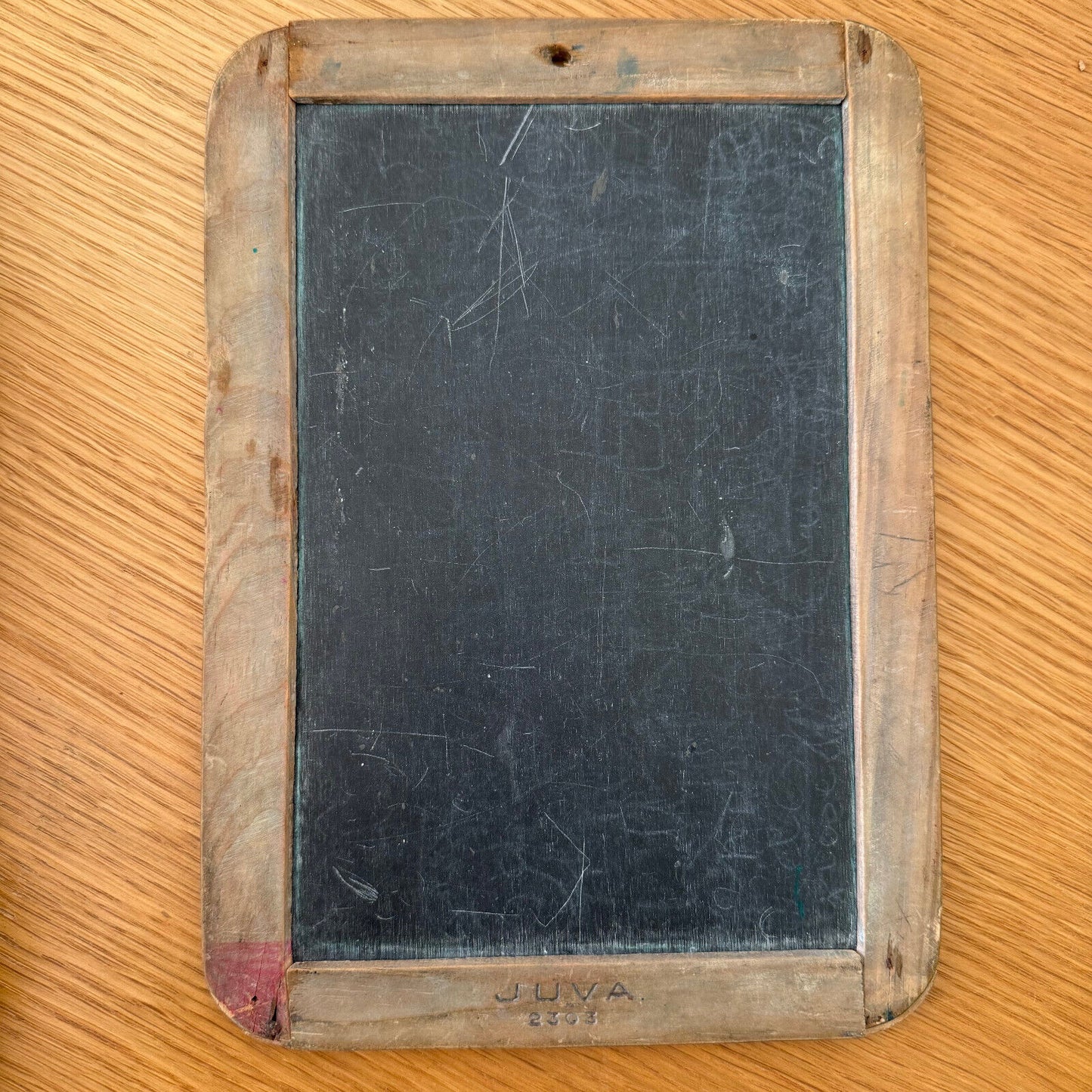 Vintage 2 Sided French Slate Board School Personal Chalk Board Slate 09022517 - Fleamarketfrance