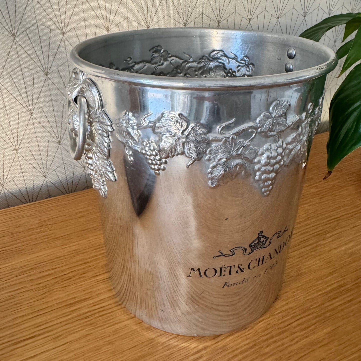 Vintage French Champagne French Ice Bucket Cooler France MOET 0208246 Fleamarketfrance