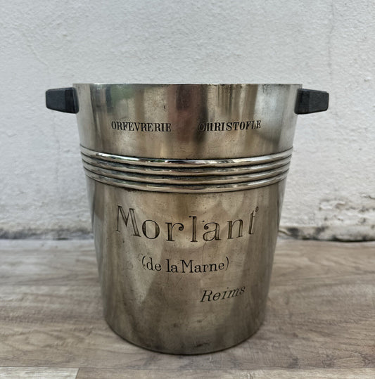 Vintage French Champagne Silverplate Ice Bucket Christofle MORLANT 1012246 - Fleamarketfrance