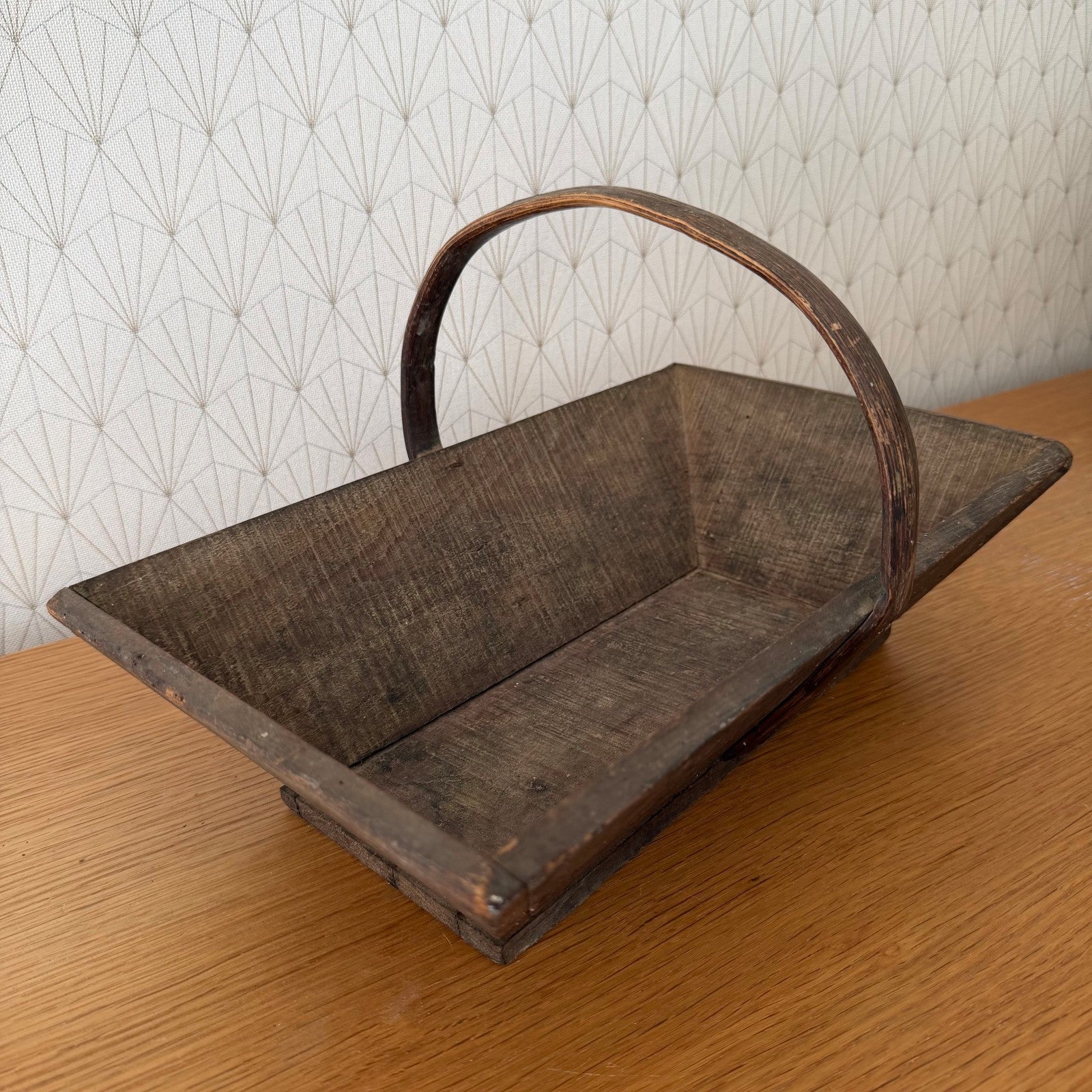 French Wooden Garden Trug Vintage Harvest Basket Rustic 1908265 Fleamarketfrance
