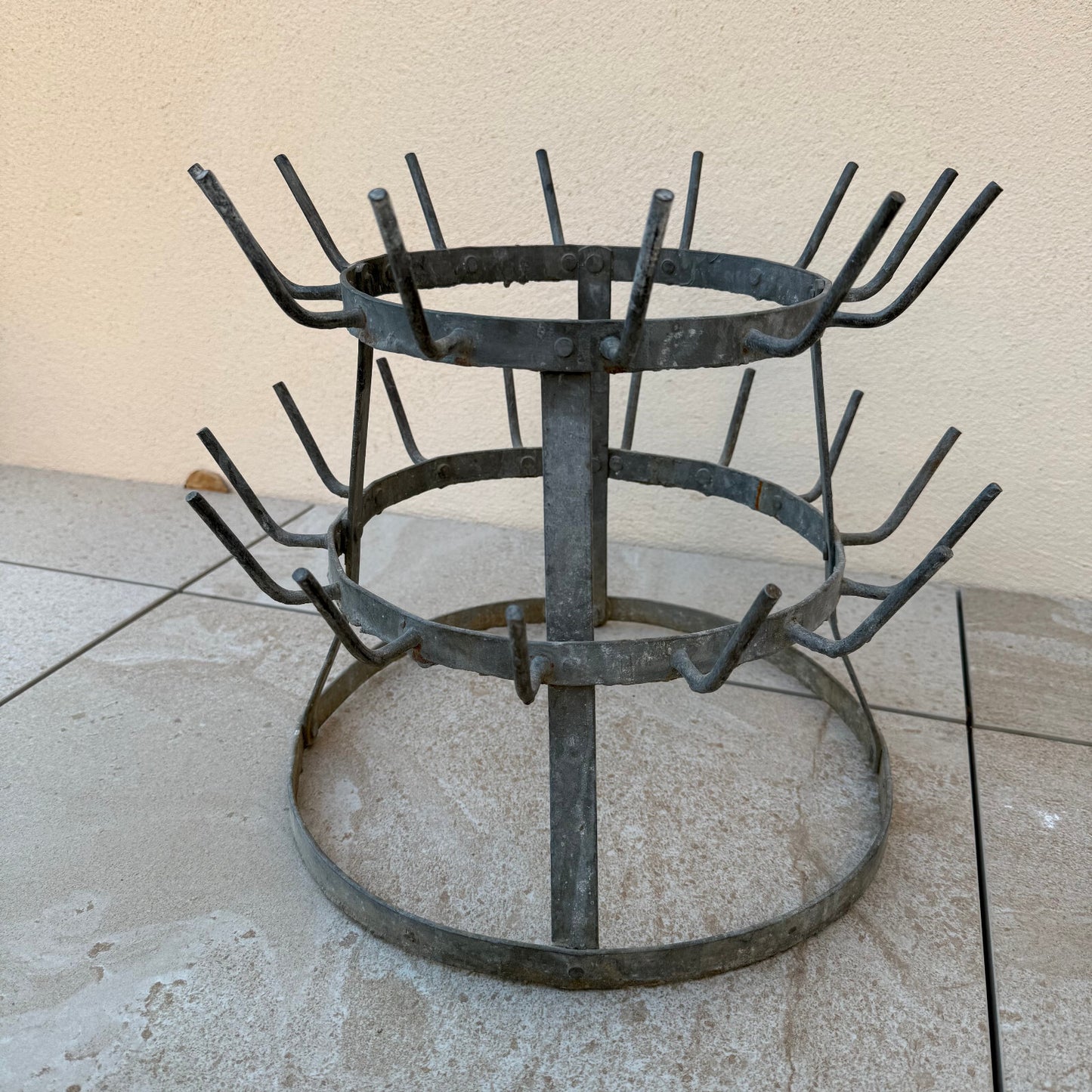 Vintage French Wine Champagne Bottle Drying Wine Rack hanger 1604257