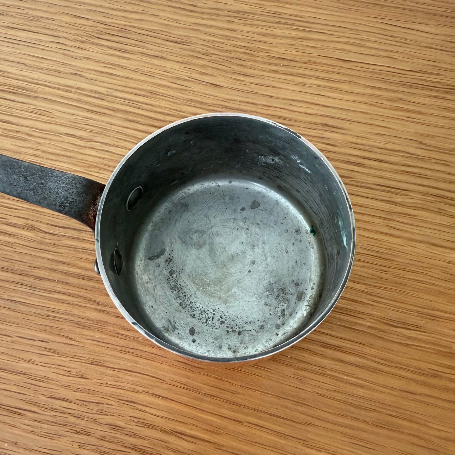 Vintage French Villedieu copper sauce pan 3008254