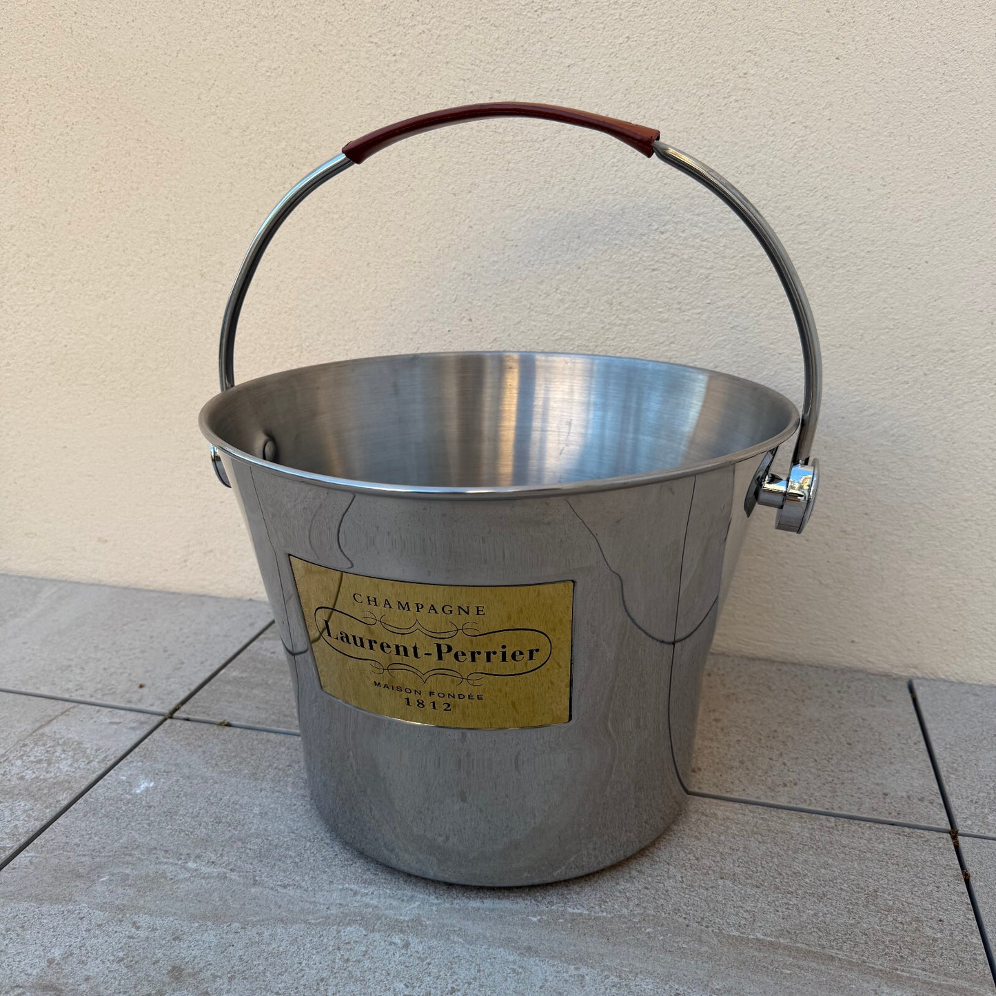 French Champagne Ice Bucket Cooler Basin Laurent PERRIER DOUBLE MAGNUM 2204255