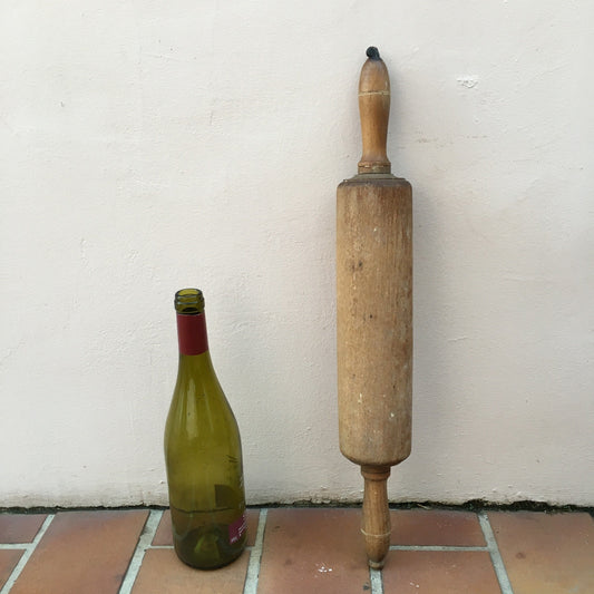 Vintage Wood Kitchen Roll rolling Pin bakery french 2 Fleamarketfrance : French vintage and antique decor