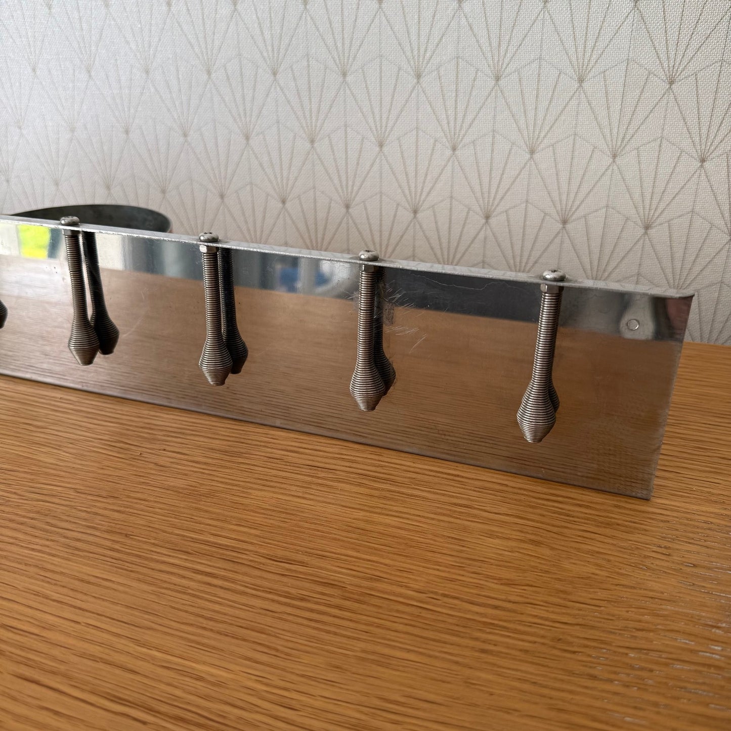 Vintage Restaurant Check Holder Metal Ticket Rack French Kitchen 04072510 Fleamarketfrance