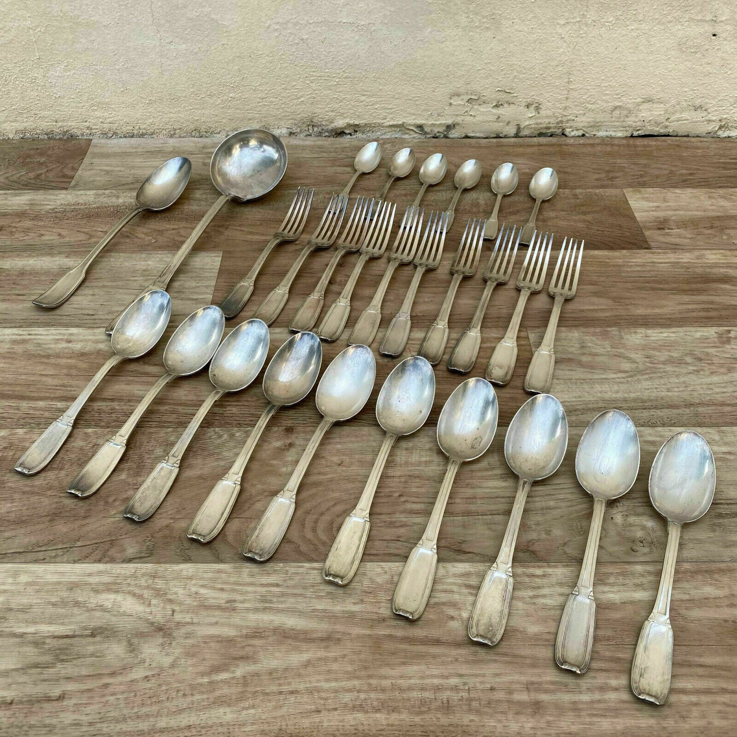 Flatware set Silver Plate from France 84 grams 0406202 - Fleamarketfrance