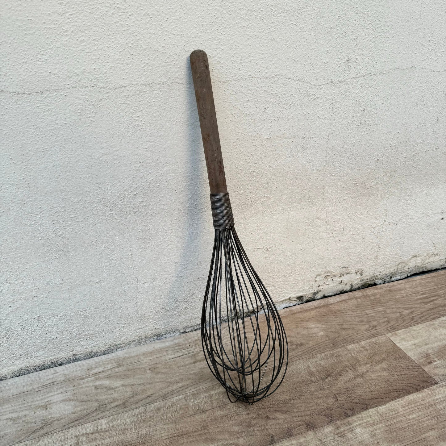Vintage French Wire Whisk Large Professional Baker's Kitchen Tool 2604246 Unbranded