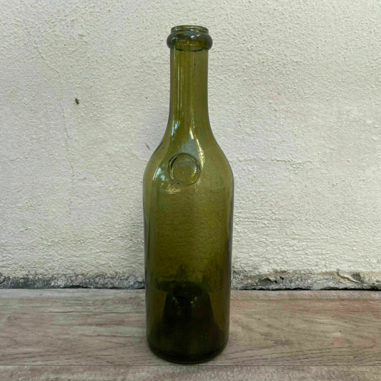 Old French Green Glass wine water pastis bottle circa 1920 PERNOD 22092111 - Fleamarketfrance