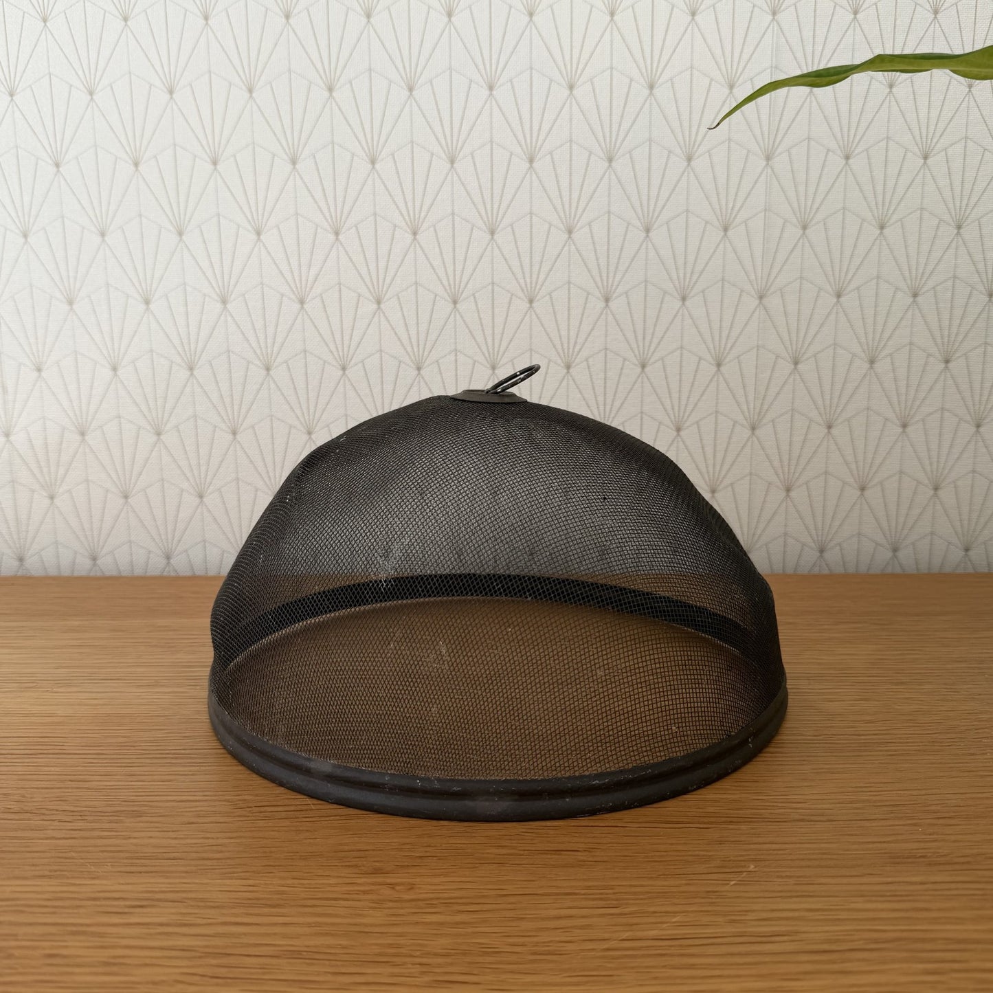 French Wire Mesh Food Cloche Dome Cover Vintage Kitchen Bell 1302266 Unbranded