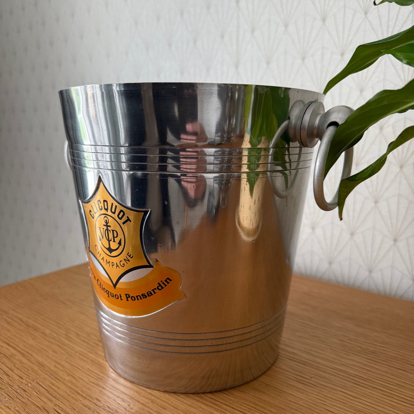 Vintage French Champagne Ice Bucket Cooler Made France VEUVE CLICQUOT 18042513