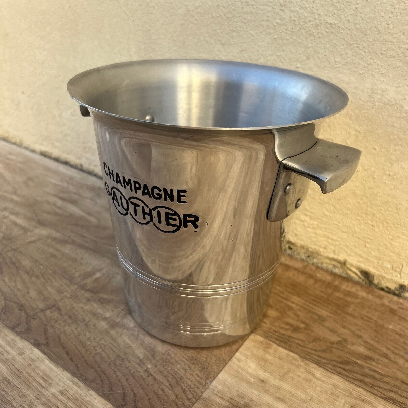 Vintage French Champagne Ice Bucket Cooler Made France GAUTHIER 23102215 - Fleamarketfrance