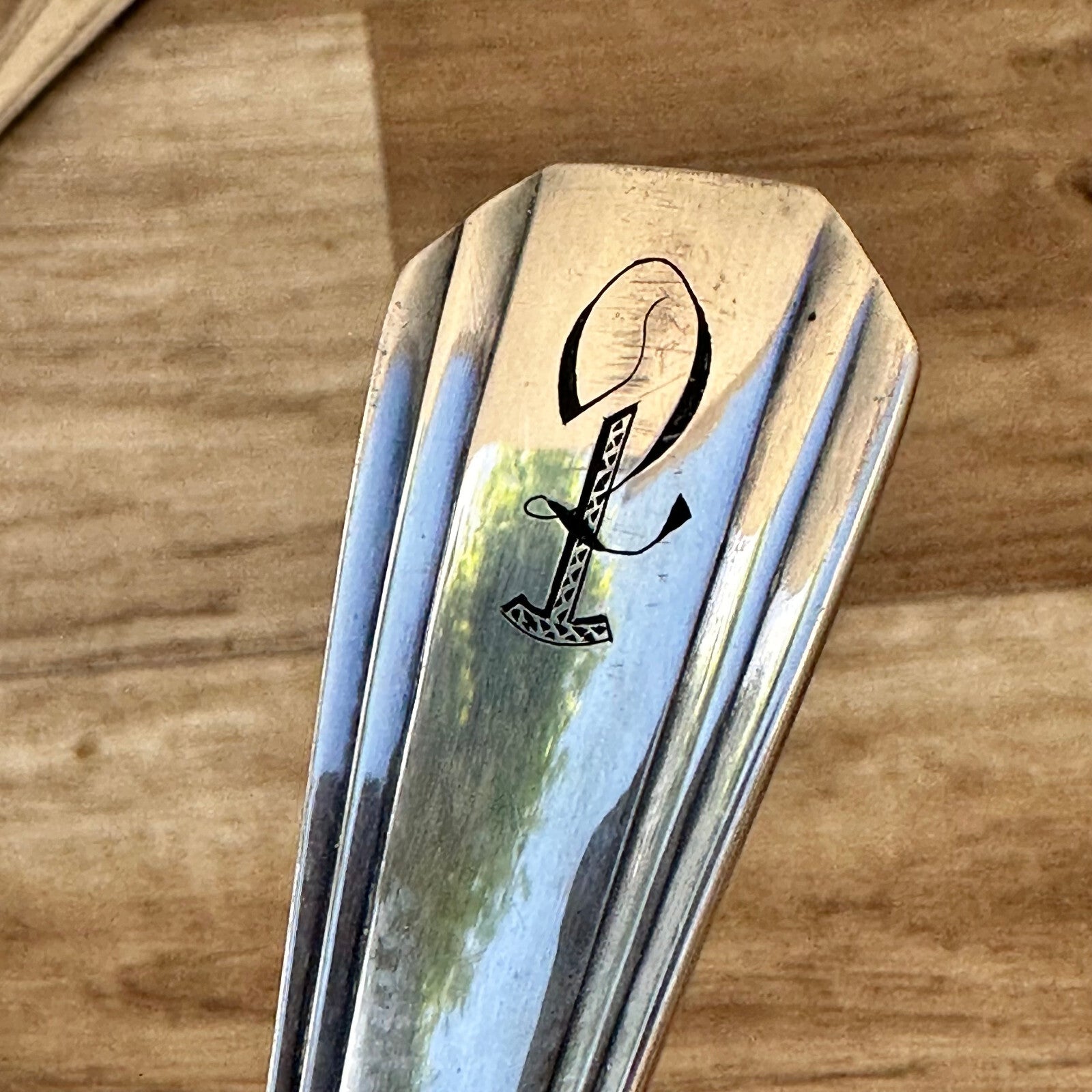Christofle Silver Plated Serving Spoon Ladle Set French Vintage 2711239 Christofle