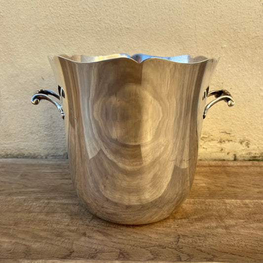 Vintage French Champagne Bucket Silverplate Ercuis Ice Cooler 09032514 Ercuis