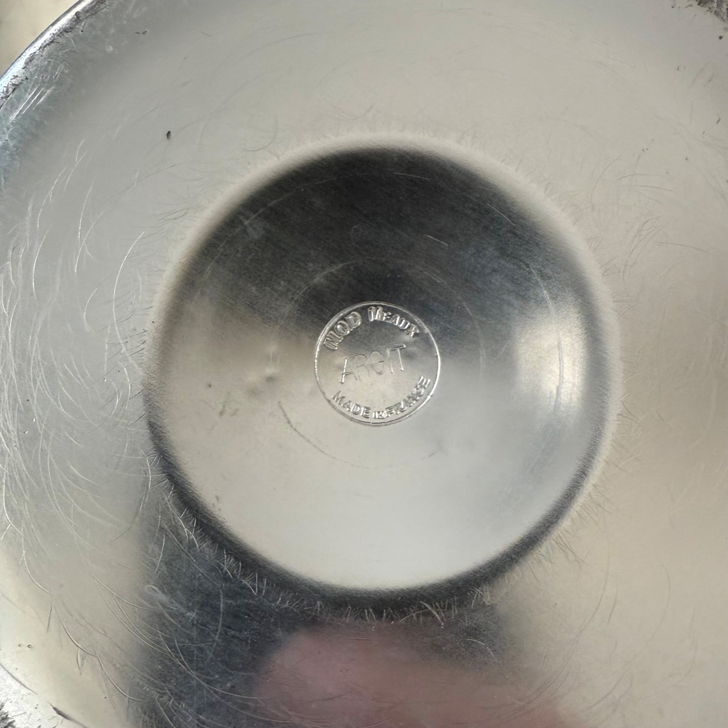 Vintage French Champagne Bucket Silver Grapes ARGIT Wine Cooler 0912256 ARGIT